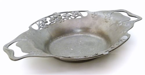 Lot 252 - Tudric pewter dish for Liberty, pattern number 0287