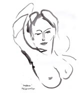 Lot 284 - J. L. Isherwood, "Stephanie", watercolour.
