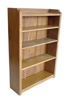 Lot 445 - Robert "Mouseman" Thompson bookcase.