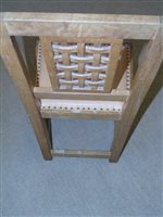 Lot 456 - Four Mouseman dining chairs