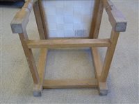 Lot 456 - Four Mouseman dining chairs