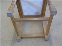 Lot 456 - Four Mouseman dining chairs