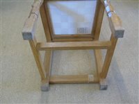 Lot 456 - Four Mouseman dining chairs