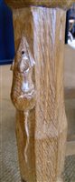Lot 456 - Four Mouseman dining chairs