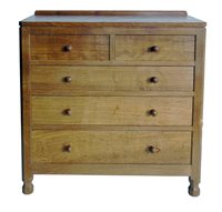 Lot 453 - Mouseman chest of drawers