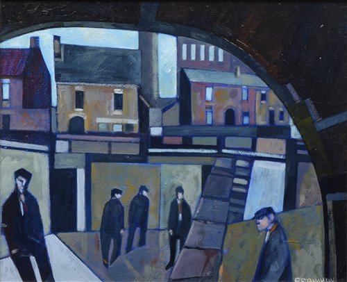 Lot 419 - Peter Stanaway, "Rochdale Canal", acrylic.