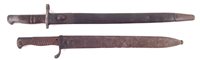 Lot 187 - P14 bayonet and a Mauser bayonet