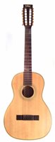 Lot 106 - Vintage Paul Brett twelve-string guitar