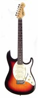 Lot 108 - Vintage advance AV6 electric guitar