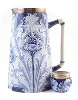 Lot 269 - Macintyre Moorcroft Florian jug and salt