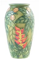 Lot 252 - Moorcroft Rainforest vase