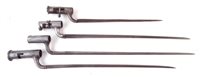 Lot 180 - Four socket bayonets