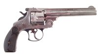 Lot 140 - Smith & Wesson model three double action revolver .44 Russian