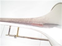 Lot 138 - King 2B Silverstone trombone with case