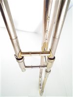 Lot 138 - King 2B Silverstone trombone with case