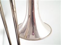 Lot 138 - King 2B Silverstone trombone with case
