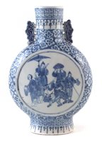 Lot 322 - Chinese moon flask, late 19th century