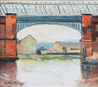 Lot 513 - William Turner, "The Potato Wharf", oil.