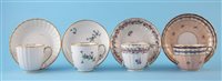 Lot 93 - Four Derby cups and saucers
