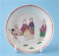 Lot 109 - Liverpool Chaffers / early Christians saucer