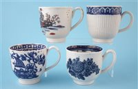 Lot 101 - Four Liverpool Penningtons coffee cups