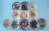 Lot 118 - Eleven Liverpool saucers