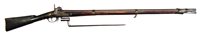 Lot 37 - Russian percussion musket and bayonet.