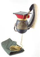 Lot 39 - 16th Lancers helmet.