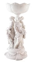 Lot 177 - Parian table centre piece.