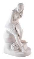 Lot 185 - Minton Parian figure of Dorothea after John Bell.