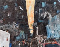 Lot 412 - William Turner, "Portswood, Stockport", oil.