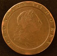 Lot 45 - King George III, Twopence, 1797.