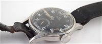 Lot 49 - An Omega 'Dirty Dozen' manual wind wristwatch
