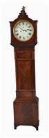 Lot 666 - An early 19th century mahogany longcase clock by Gardner, Belfast (No. 265).