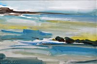 Lot 487 - Kenneth Lawson, "Sea and Rocks", oil.