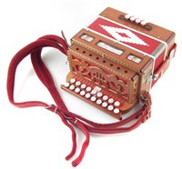 Lot 142 - Dino Baffetti Melodion with case