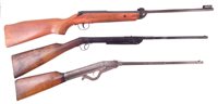 Lot 212 - Milbro G34 .22 Air Rifle, Little Gem Air Rifle and one other