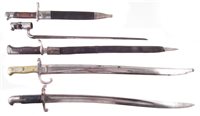 Lot 209 - Five Bayonets
