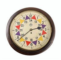 Lot 550 - An RAF operations room wall clock** made by F.W Elliott Ltd, England