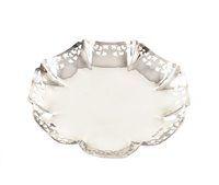 Lot 17 - Silver bon bon dish by Emile Viner