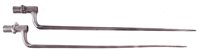 Lot 191 - Two Albini rifle socket bayonets