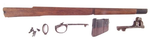 33 - Lee Enfield rifle parts.