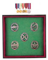 Lot 76 - German Bundeswher awards also a set of miniature medals
