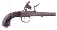 Lot 127 - Flintlock pistol