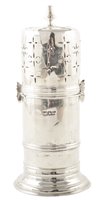 Lot 15 - Late Victorian silver sugar shaker