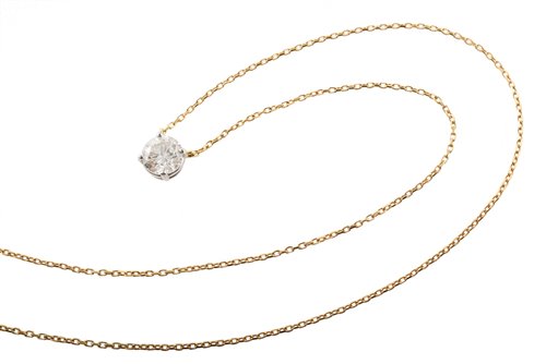Lot 77 - 2.00 carat diamond solitaire pendant