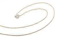 Lot 77 - 2.00 carat diamond solitaire pendant