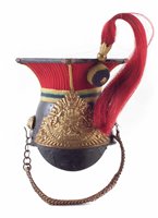Lot 169 - Lancers shako / cap
