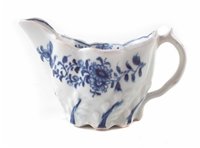 Lot 190 - Lowestoft low Chelsea Ewer circa 1775